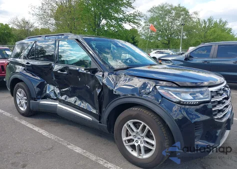 2025 Ford Explorer Active from USA, damaged, VIN 1FMUK8DH0SGA20801